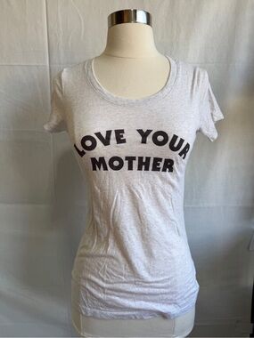 Love Your Mother Short Sleeve Tee - White